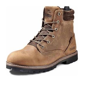 Kodiak | Brown McKinney 6” Leather Composite Toe Lace Up Boot 11W